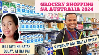 GROCERY SHOPPING SA AUSTRALIA 2024 | Cost of Living Dito Sa Australia | Tagalog Vlog Pinoy Abroad