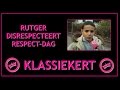 Rutger disrespecteert respectdag