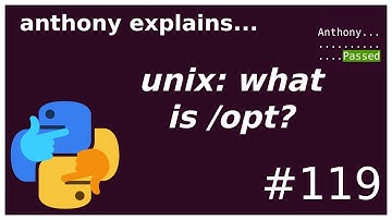 what is the /opt directory? (beginner - intermediate) anthony explains #119