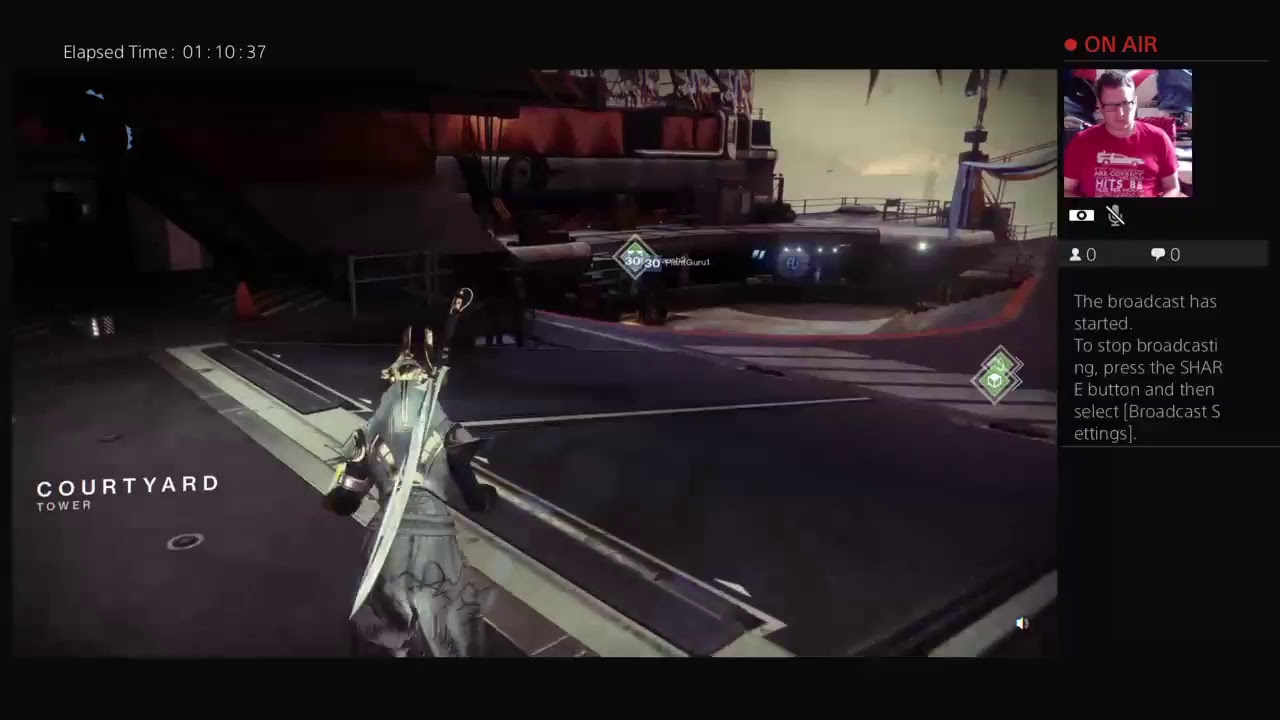 bluevortex2014's Live Test PS4 Broadcast with PS4 camera