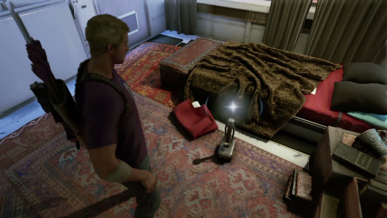 Marvel's Avengers Hawkeye tries to pick up Mjolnir