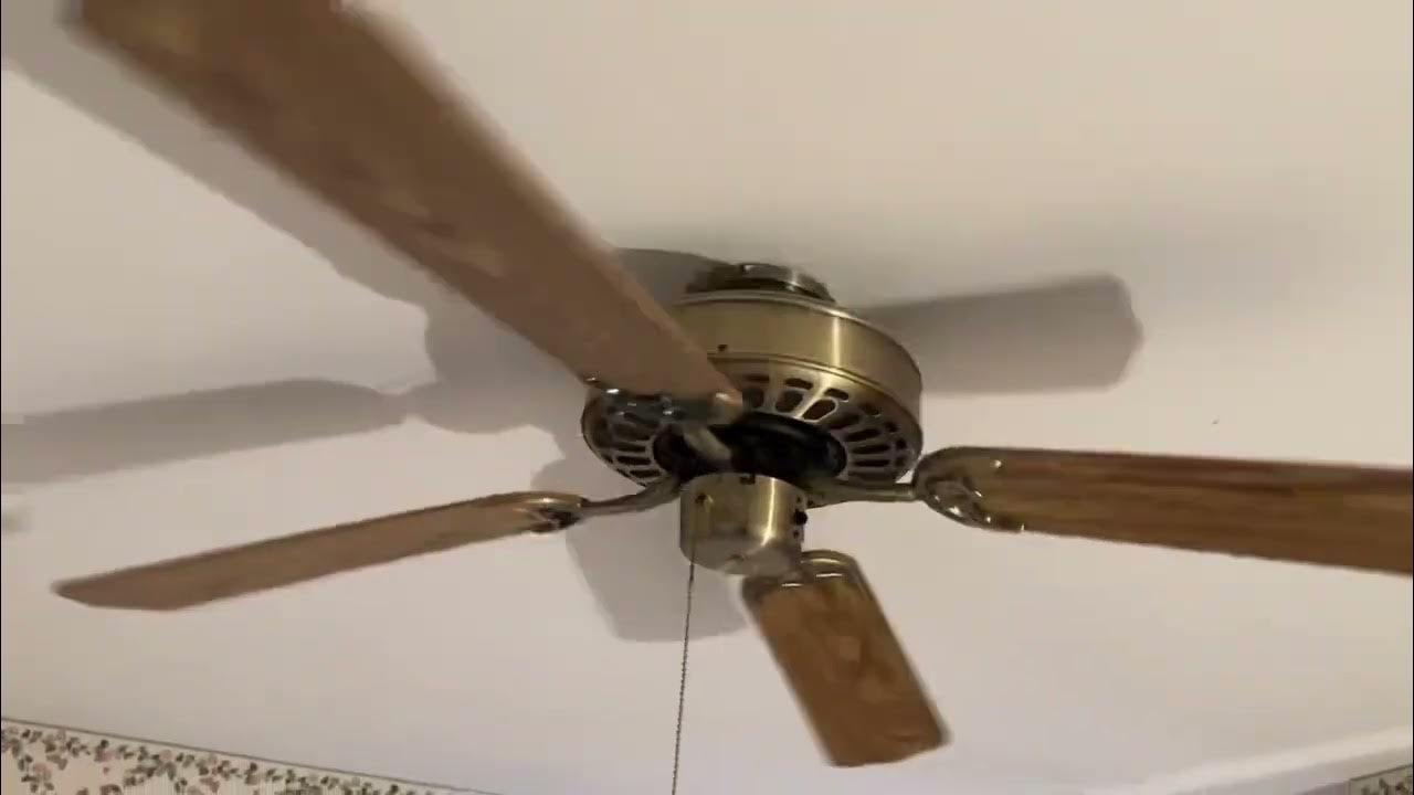 Fasco Gulf Stream and Fanimation Air Drop Ceiling Fans in a House For