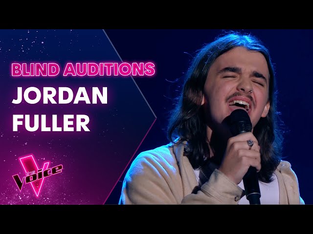 The Blind Auditions: Jordan Fuller sings Falling by Harry Styles class=