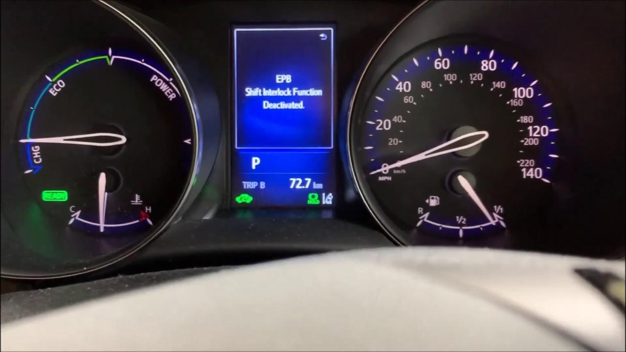 Automatic Parking Brake Enabling on Toyota C HR YouTube