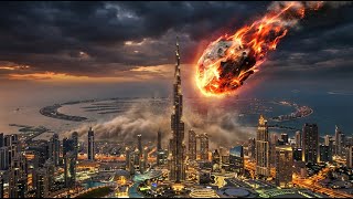 Giant Meteor Strike Obliterates Dubai | Ultra Realistic Desert Disaster