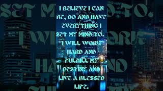 BELIEVE IN YOURSELF! ASMR MOTIVATION! #asmr #shorts #motivation😎😉🥰