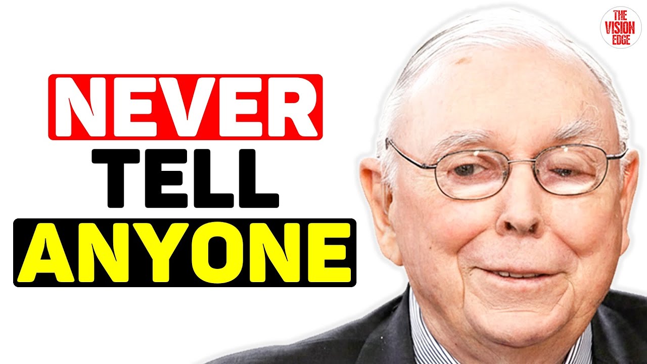 Charlie Munger: 6 Secrets I Keep From Everyone (Protect Your Power) – This Changed Me!