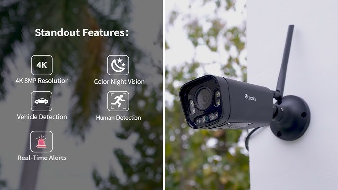 Ctronics 5MP Wifi Camera - Ctronics CTIPC-380C-5MP - Ctronics Pro