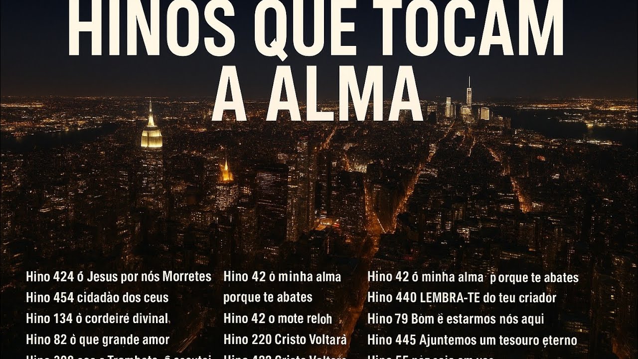 Hinos cantados, que  tocam a alma (CCB)
