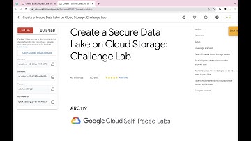 Create a Secure Data Lake on Cloud Storage: Challenge Lab || #qwiklabs #ARC119  [With Explanation🗣️]