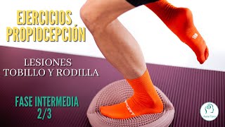 PROPIOCEPCIÓN en Lesiones de TOBILLO Y RODILLA(FASE INTERMEDIA)