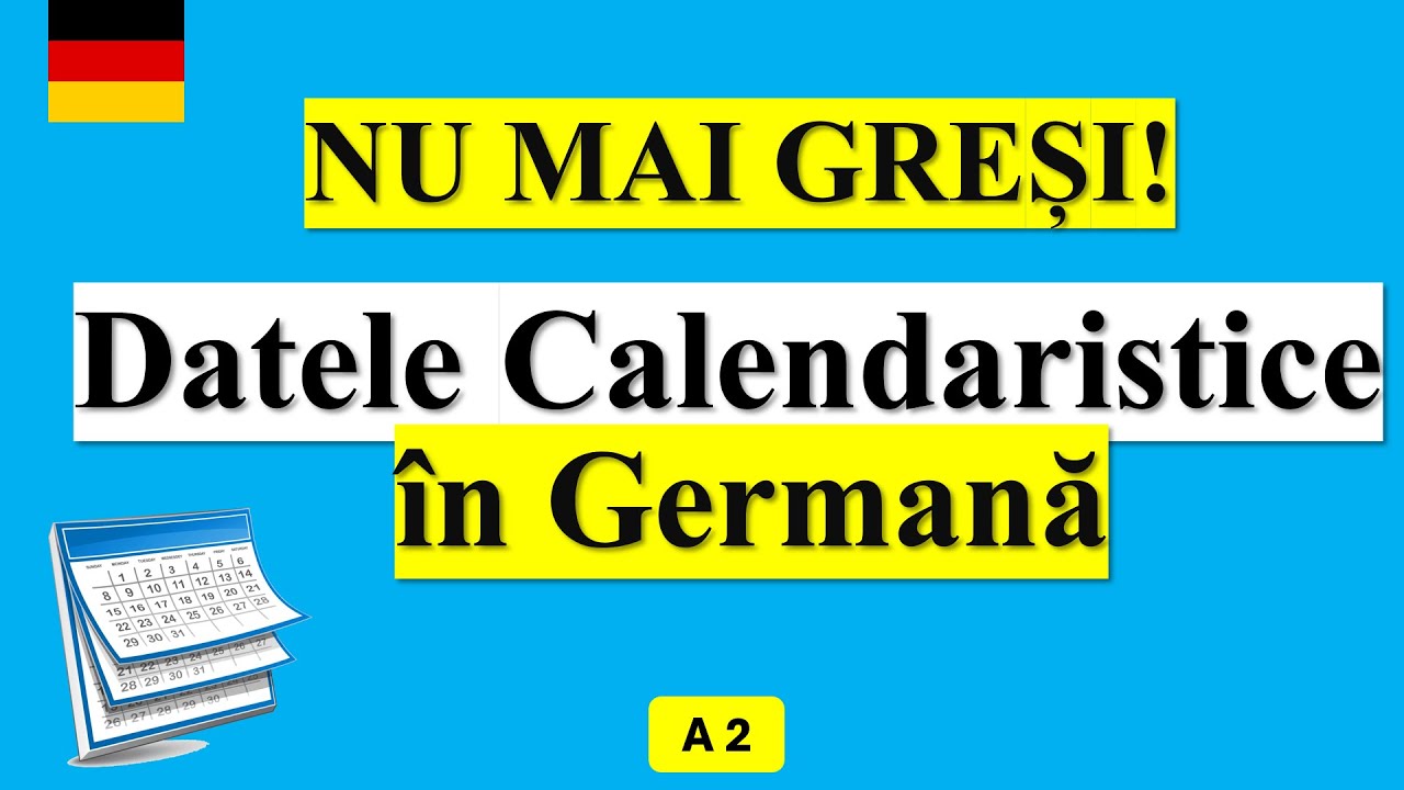 Greșeala pe care o fac toți! Numerele ordinale în germană - Rapid și Ușor (A1.2 / A2)