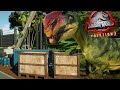 BREAK IN THE CARNIVORE FENCE! Building A Horror Game In Jurassic World Evolution 2 - Part 2