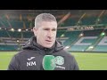 Celtic 4 Hibernian 1 | Nick Montgomery's Reaction | cinch Premiership