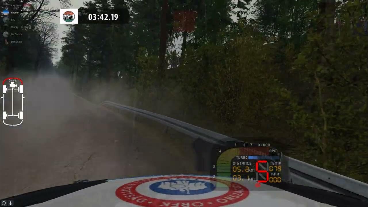 Failed at braking from high speed in the rain going downhill YouTube