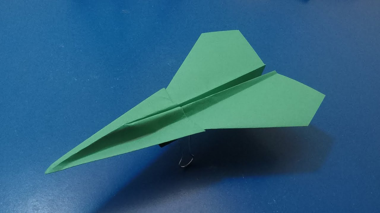 How To Make Origami Jet Fighter That Flies Craft Times YouTube