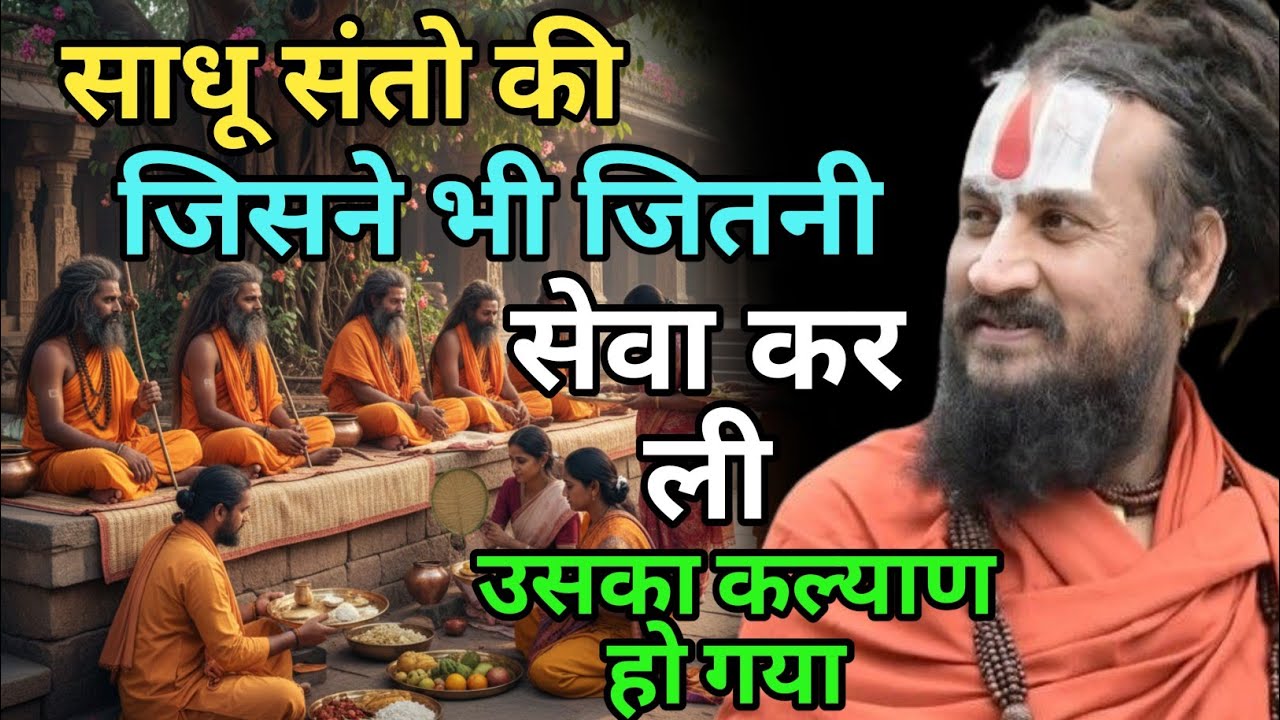 साधू संतो की सेवा का फल तो मिलता ही है न मानो बस करके देखो | vipin Bihari Das Bundeli Bhagwat Katha 
