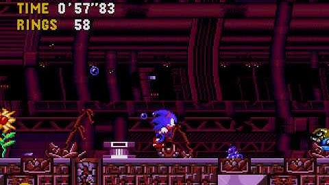 Sonic CD (Sega/Mega CD) Bad Future Run Part 3 (Tidal Tempest)