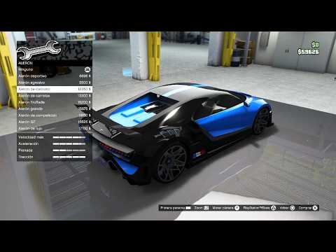 I bought the Bugatti Chiron in GTA V Online