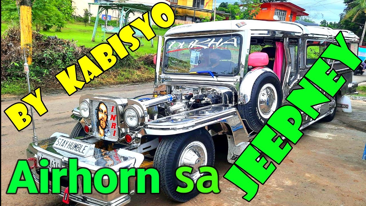 Nag pa install ng airhorn si Dukha Jeepney(Kabisyo)