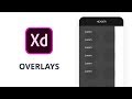 Tutoriel Adobe XD - Les overlays (incrustations)
