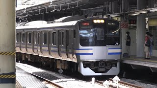 2020/08/29 横須賀線 E217系 Y-25編成 品川駅 | JR East Yokosuka Line: E217 Series Y-25 Set