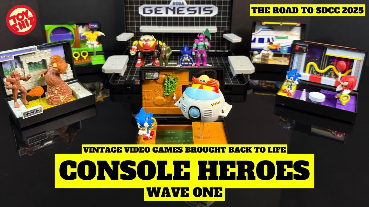 2025 CONSOLE HEROES WAVE ONE - Sonic - Altered Beast - Street