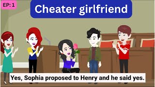 Datos Cheater girlfriend #1 | Animation Story| English Story | Learn English | Subtitles| Aakash Animates. Guía