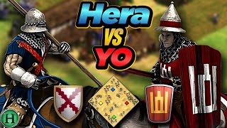 Burgundians vs Lithuanians | 1v1 Arabia | vs Yo | AoE2