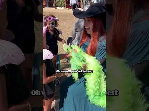 Baby dragon meets fairies!