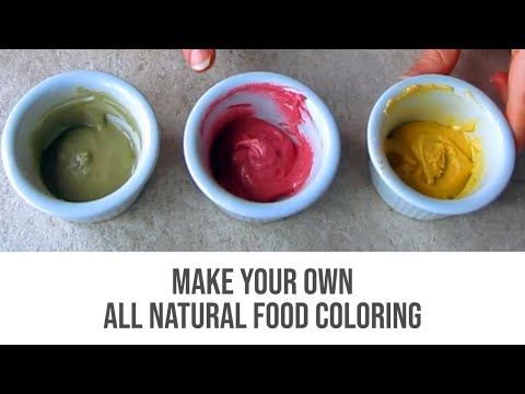 Organic Food Coloring | Royal Icing - YouTube Organic Food Coloring | Royal Icing - YouTube