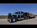 ASMR Trucking | Zeemods CAT 3176 | Dro Modding Step Deck | AMERICAN TRUCK SIMULATOR