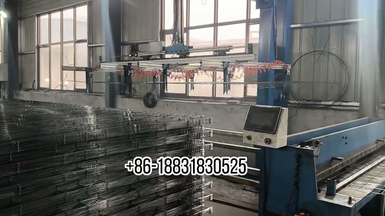 Helping local customers maintain fully automatic wire mesh welding machine +palletizing machines.