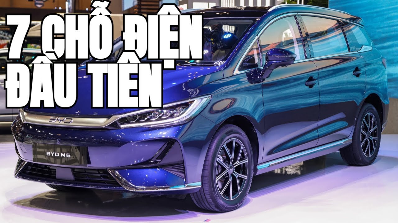 BYD M6 - Xe điện 7 chỗ duy nhất liệu sẽ là xe MPV của tương lai?