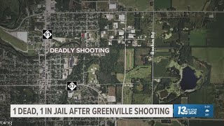 1 dead, 1 in jail after Greenville shooting