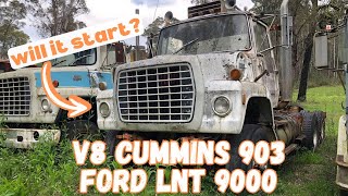 Will it start? V8 Cummins 903 Ford LNT 9000