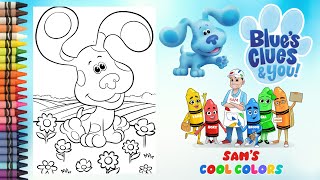 Coloring Blues Clues & You Blues Clues Coloring Pages Crayons