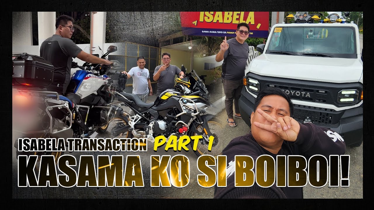 ISABELA TRANSACTION KASAMA SI BOI BOI 😎 DAY 1 | Jett Lau Rider | Buy and Sell | BMW F850GS