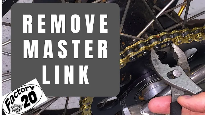Chain Master Link Removal  (To install: link in description)