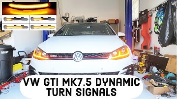 2018 Volkswagen GTI Autobahn - Dynamic Turn Signals