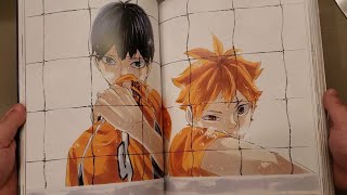 Unboxing Amazon jp -  Haikyuu Artbook