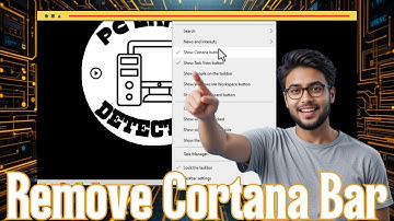 Hoe de Cortana-zoekbalk te verwijderen | Tutorial voor het opschonen van de taakbalk (2025)