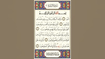 مصحف المعصراوي مقسم صفحات – الصفحه 2 تلاوة خاشعة