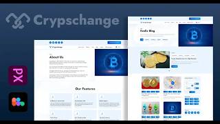 Crypschange Crypto UI Kit - Design Powerful & Modern Exchange Platforms 🚀💰