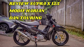 Review of the SUPRA X 125 Modified for Daily and Touring
