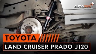 Montáž Sada tlumičů TOYOTA LAND CRUISER (KDJ12_, GRJ12_): video zdarma