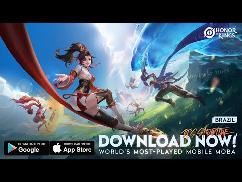 Honor of Kings (English) - MOBA Official Launch Gameplay (Android/iOS) 