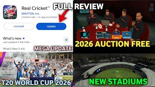 Real Cricket Game Mega Update Released With T20 World Cup 2026 Full Review ! screenshot 2