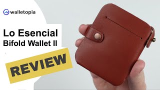 Lo Esencial Bifold Wallet 2, more style than substance