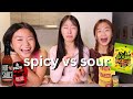 Eating the worlds spiciest vs sourest foods